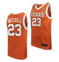 Men's #23 Dillon Mitchell Jersey Texas Longhorns College Basketball Jerseys Orange
