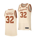 Men's #32 Christian Bishop Jersey Texas Longhorns College Basketball Jerseys Cream