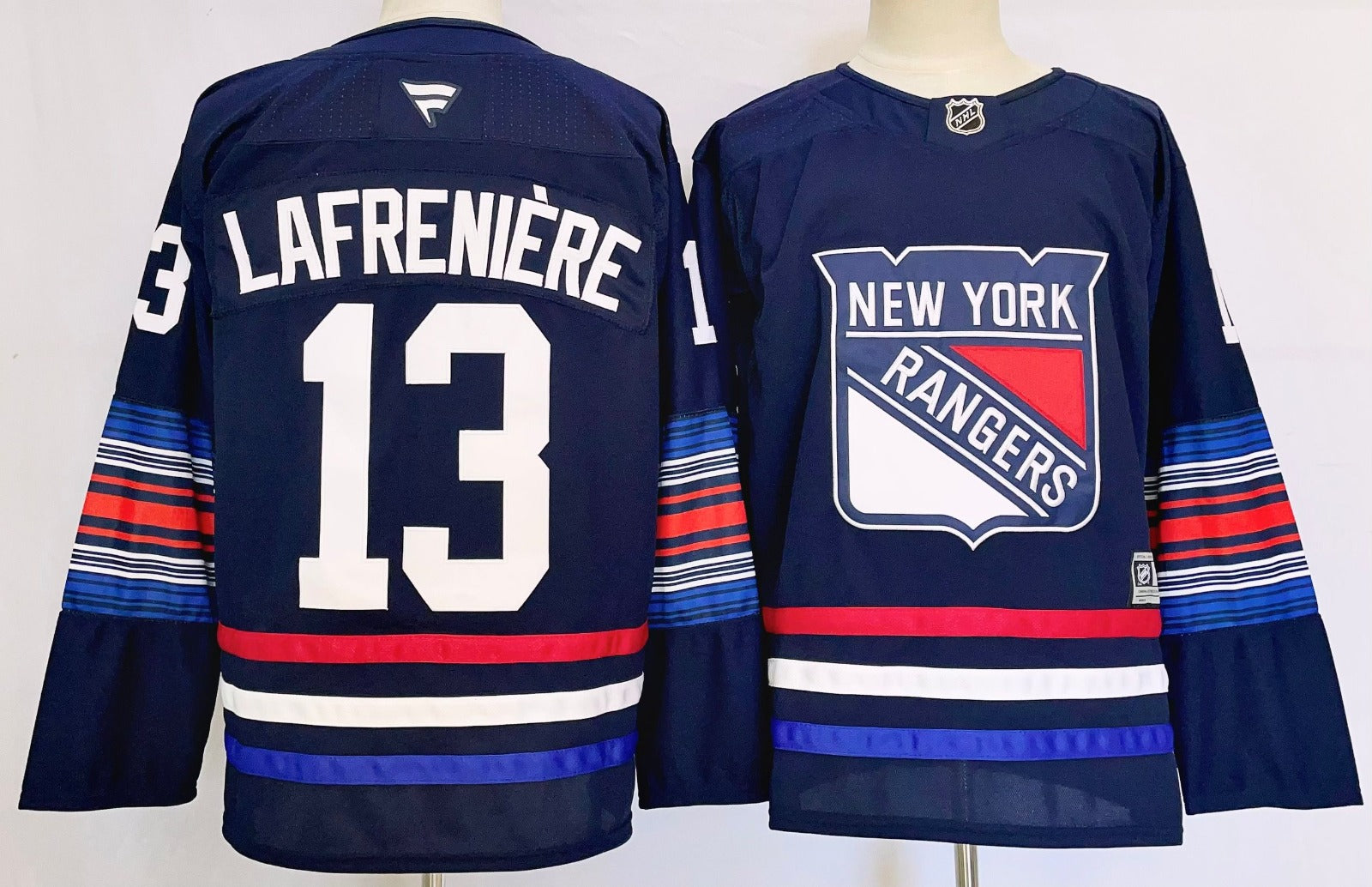 Men’s Alexis Lafrenière Jersey #13 New York Rangers