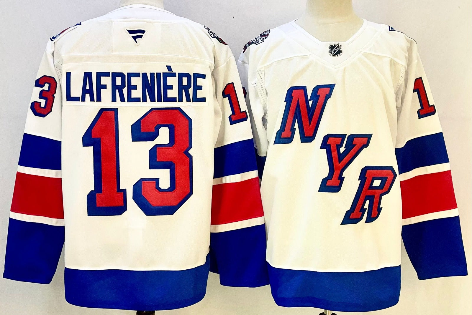 Men’s Alexis Lafrenière Jersey #13 New York Rangers