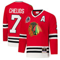Chicago Blackhawks #7 Chris Chelios 1991-92 Power Jersey 2025 Premium Stitched