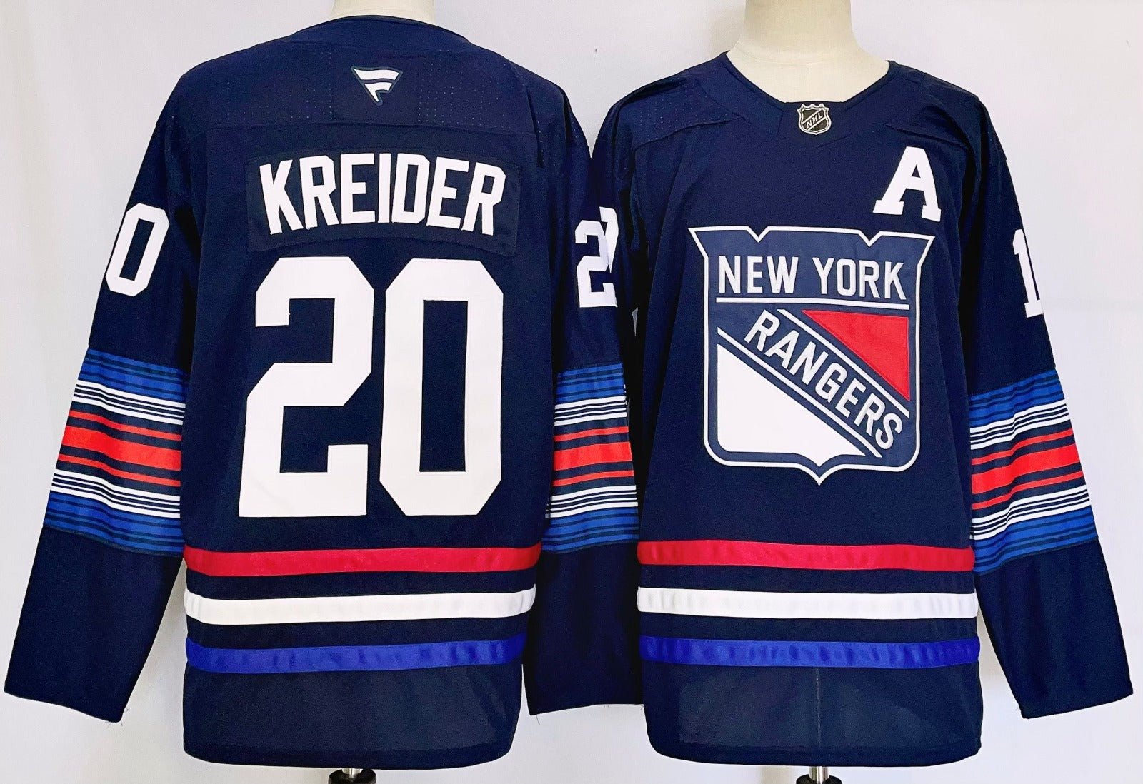 Men’s Chris Kreider Jersey #20 New York Rangers