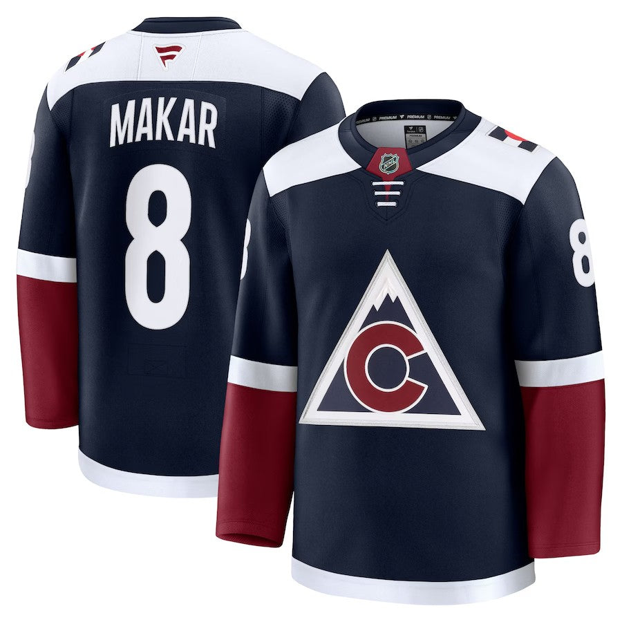 Colorado Avalanche #8 Cale Makar Jersey 2025 Premium Stitched