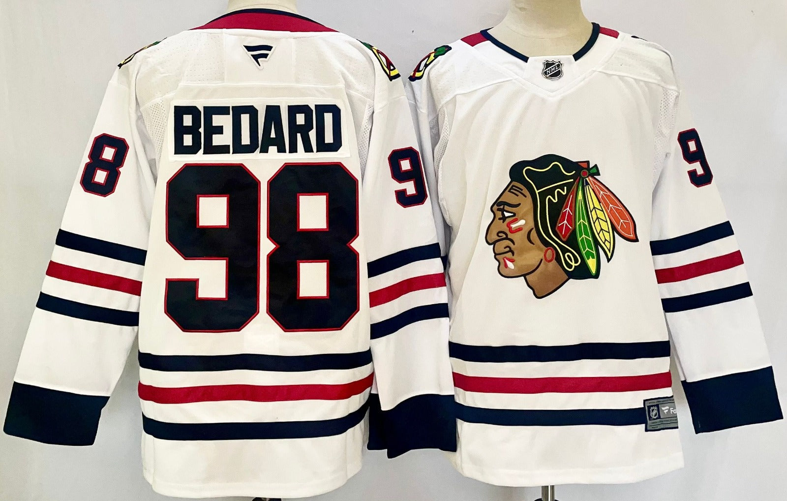Men’s Connor Bedard Jersey #98 Chicago Blackhawks 2025