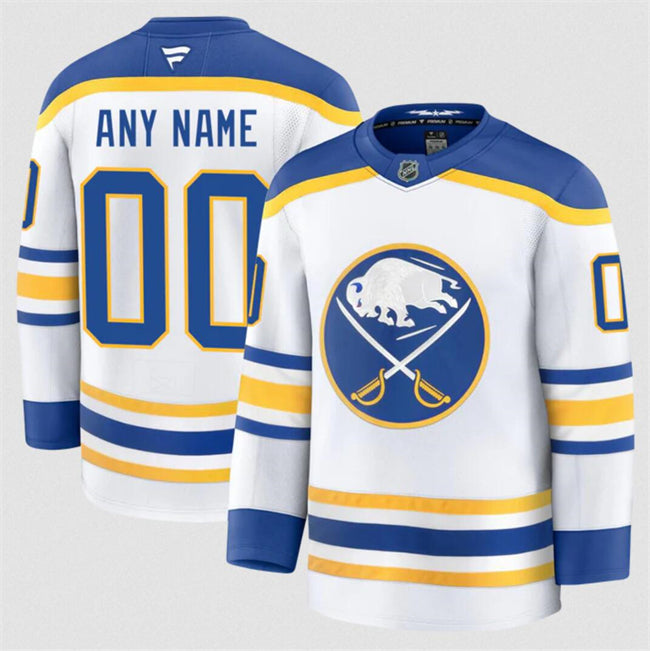 Custom Buffalo Sabres Jersey Name, Number 2025 Premium Stitched