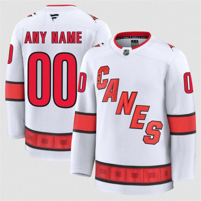 Custom Carolina Hurricanes Jersey Name, Number 2025 Premium Stitched