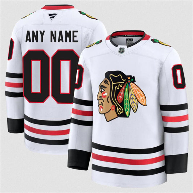 Custom Chicago Blackhawks Jersey Name, Number 2025 Premium Stitched