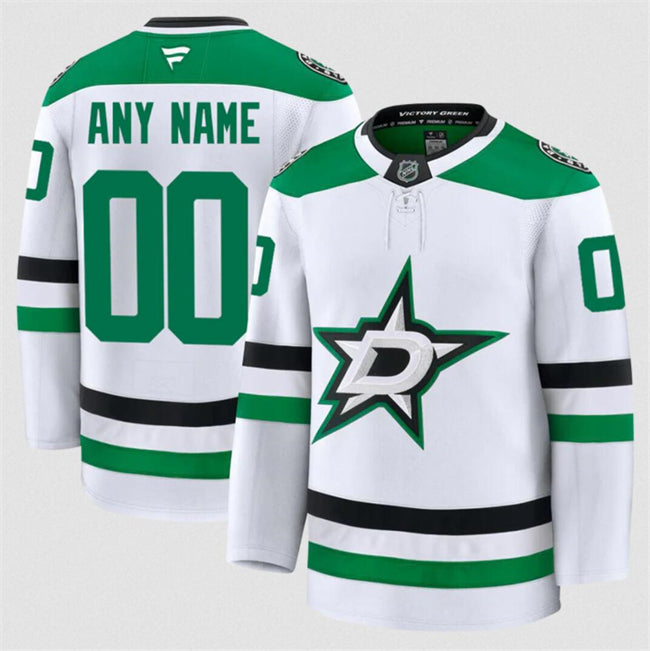 Custom Dallas Stars Jersey Name, Number 2025 Premium Stitched