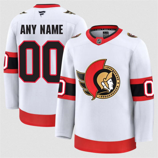 Custom Ottawa Senators Jersey Name, Number 2025 Premium Stitched
