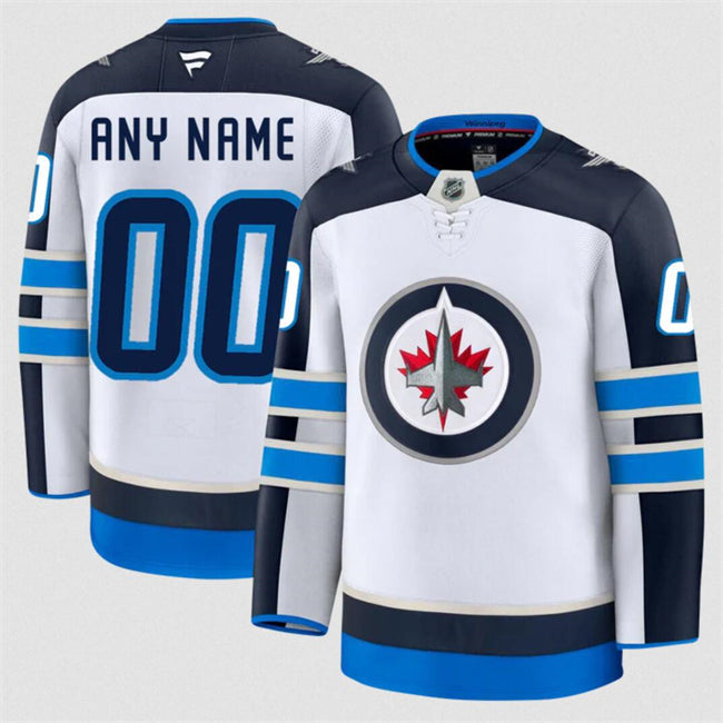 Custom Winnipeg Jets Jersey Name, Number 2025 Premium Stitched