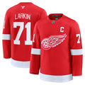 Detroit Red Wings #71 Dylan Larkin Jersey 2025 Premium Stitched