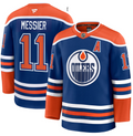 Men's Mark Messier Jersey #11 Edmonton Oilers 2025 Premium Away All Stitched