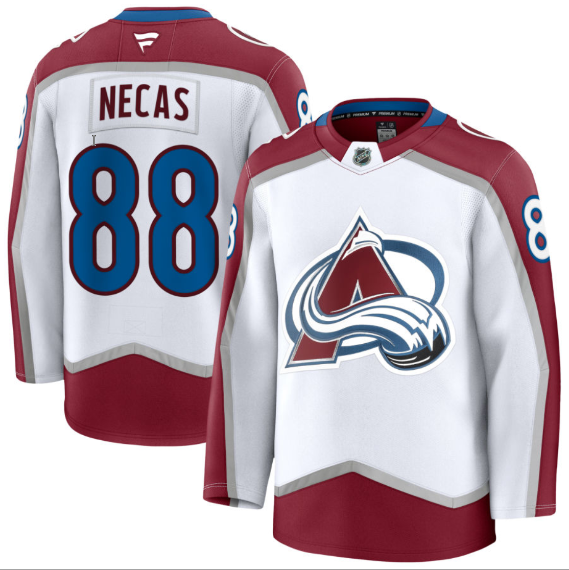 Men's Martin Necas Jersey #88 Colorado Avalanche All Stitched