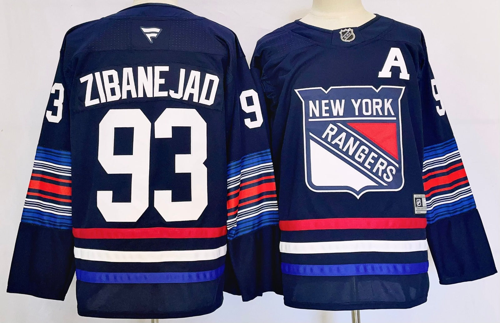 Men’s Mika Zibanejad Jersey #93 New York Rangers