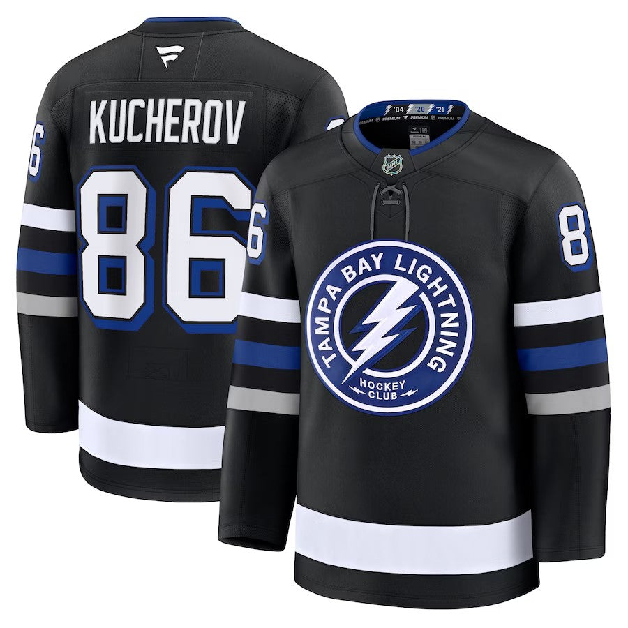 Tampa Bay Lightning #86 Nikita Kucherov Jersey 2025 Premium Stitched