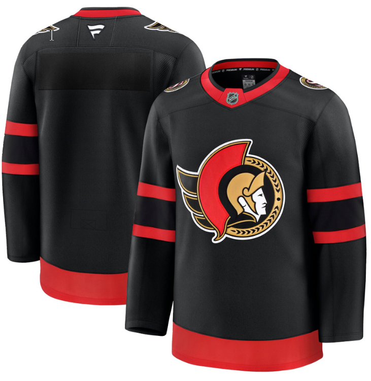 Men's Team Jersey Ottawa Senators 2025 Premium Away All Stitched