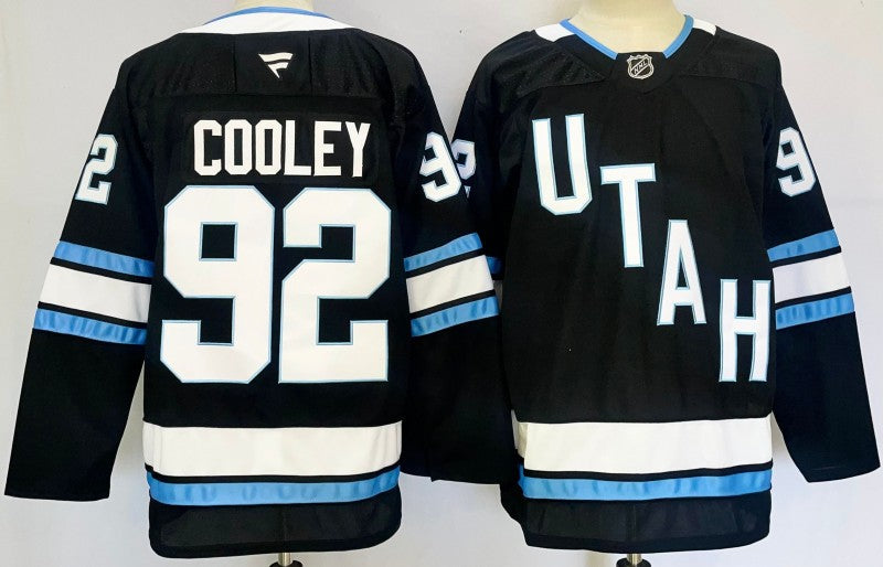 Utah Hockey Club #92 Logan Cooley Jersey 2025 Premium Stitched