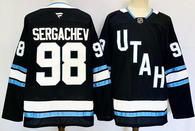 Utah Hockey Club #98 Mikhail Sergachev Jersey 2025 Premium Stitched