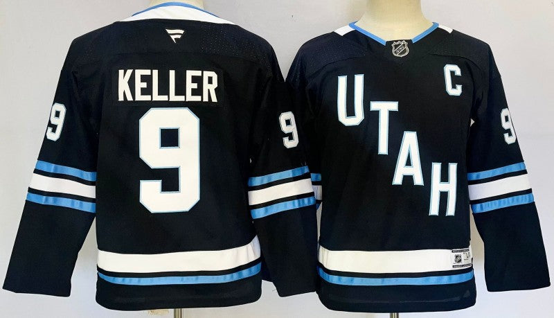 Utah Hockey Club #9 Clayton Keller Jersey 2025 Premium Stitched