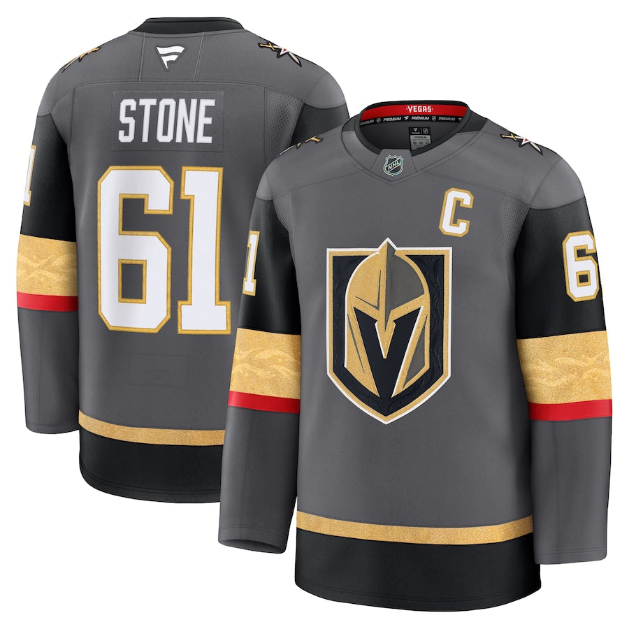 Vegas Golden Knights #61 Mark Stone Jersey 2025 Premium Stitched