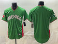 Mexico Baseball Jersey Blank Green 2026 World Baseball Classic Home Stadium Stitched