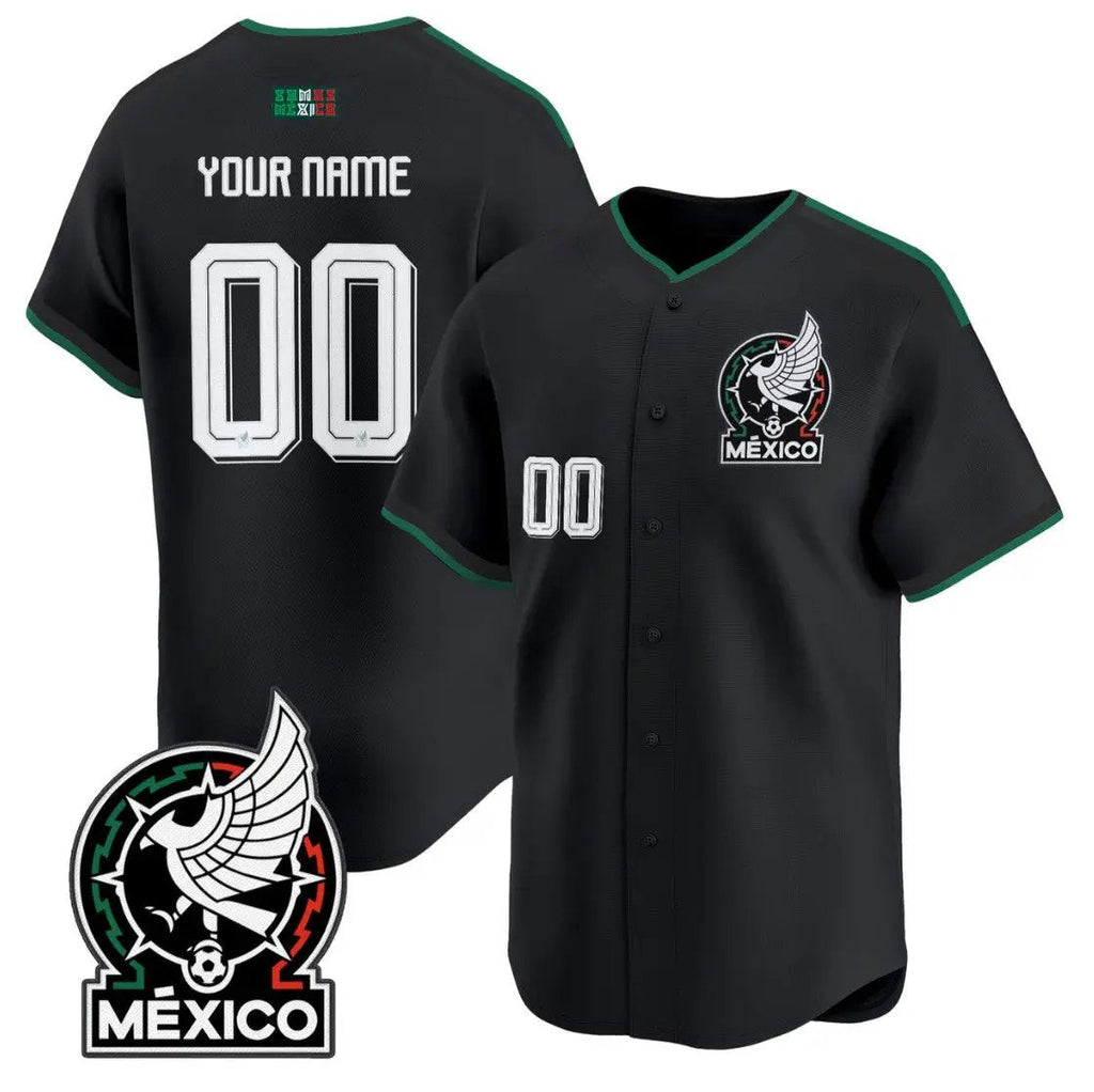 Mexico 2026 National Team Vapor Custom Baseball Jersey All Stitched