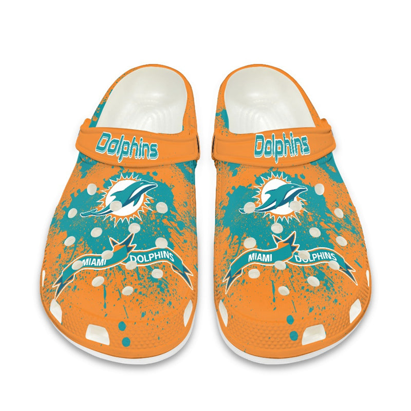 Miami Dolphin Crocs V3 Unisex Clogs Clog Shoes