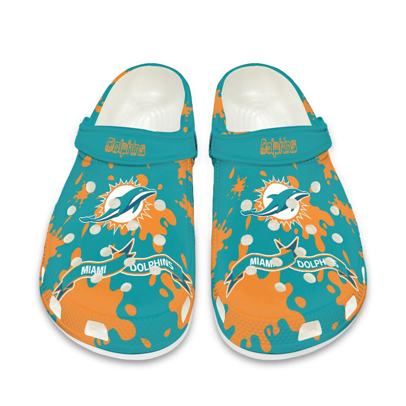 Miami Dolphins Crocs V2 Unisex Clogs Clog Shoes