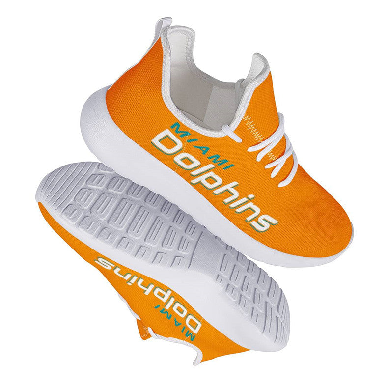 Miami Dolphins Green Team Logo Limited Sneaker Shoes For Men Women Fans