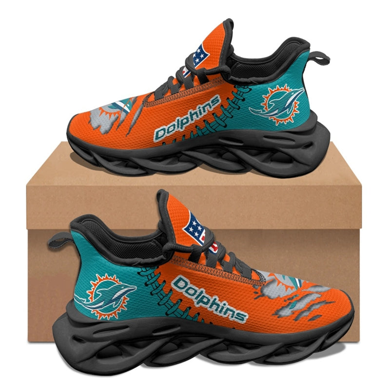 Miami Dolphins V1 WK9 Sneaker Shoes For Men Women Fans