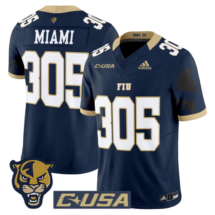 Miami Jersey #305 Florida International Panthers 2025 Stitched
