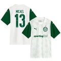 Micael #13 Palmeiras 2025-26 Away Match Jersey – White