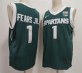 Michigan State Spartans Green #1 Jeremy Fears Jr. Green Stitched Jersey