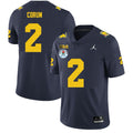 Michigan Wolverines #2 Blake Corum Alumni Football Jersey  Stitched 2024 Rose Bowl