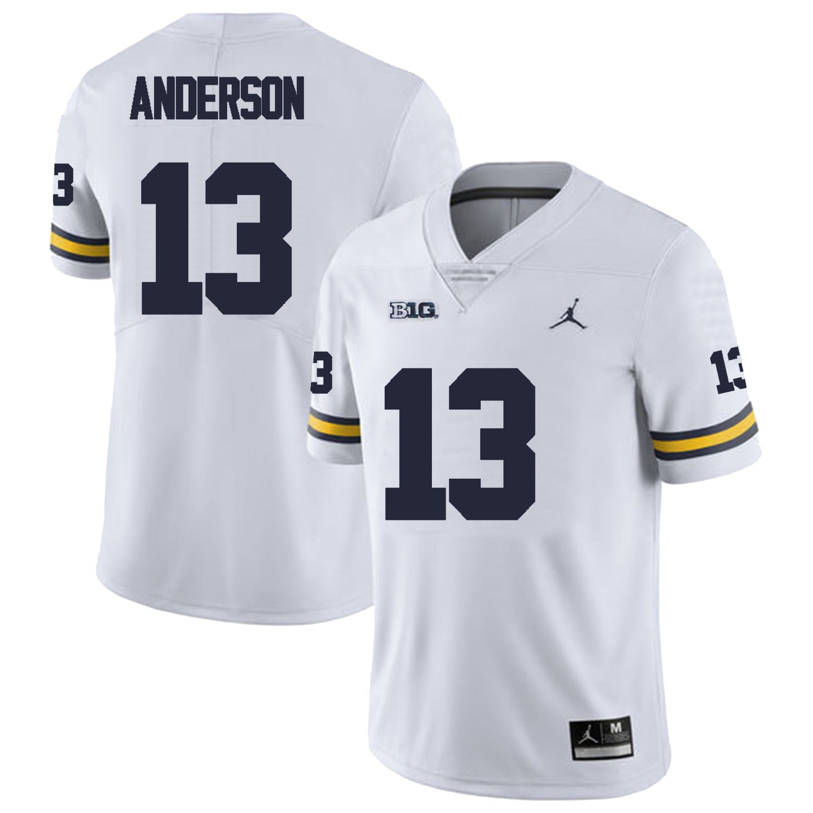 Michigan Wolverines #13 Caleb Anderson Football Jersey Stitched