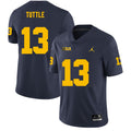 Michigan Wolverines #13 Jack Tuttle Men’s Michigan Wolverines Football Jersey Stitched