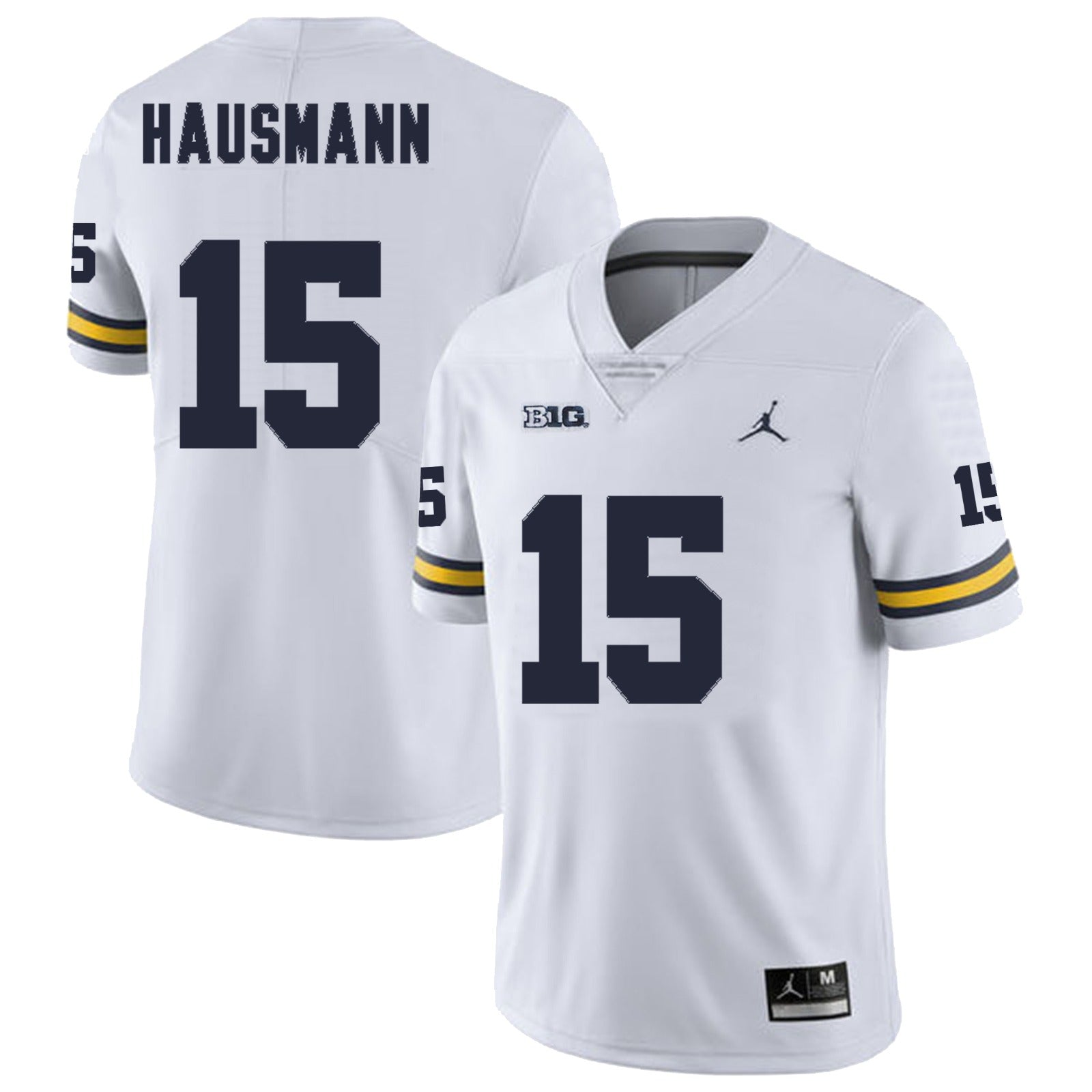 Michigan Wolverines #15 Ernest Hausmann Football Jersey Stitched