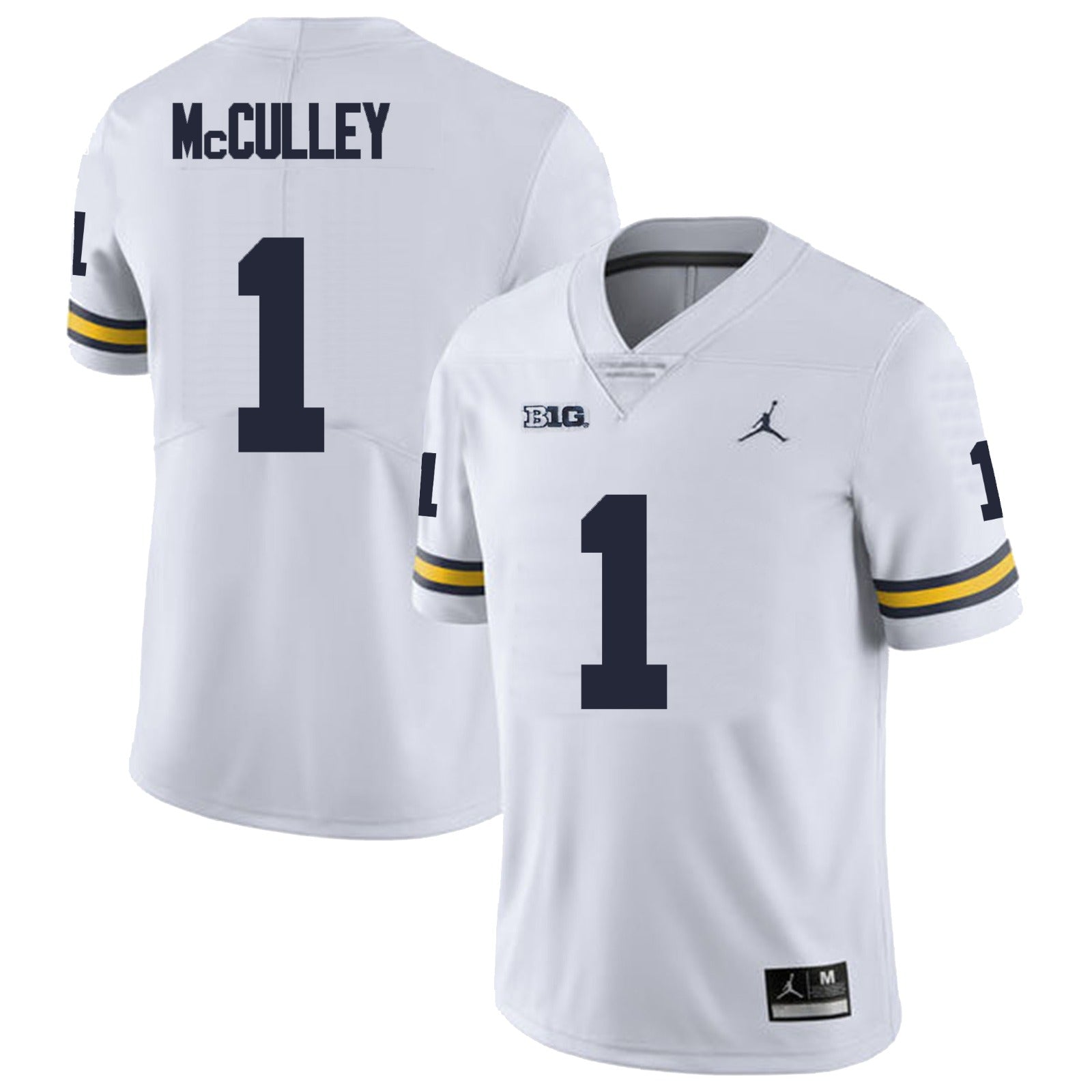 Michigan Wolverines #1 Donaven McCulley Football Jersey Stitched