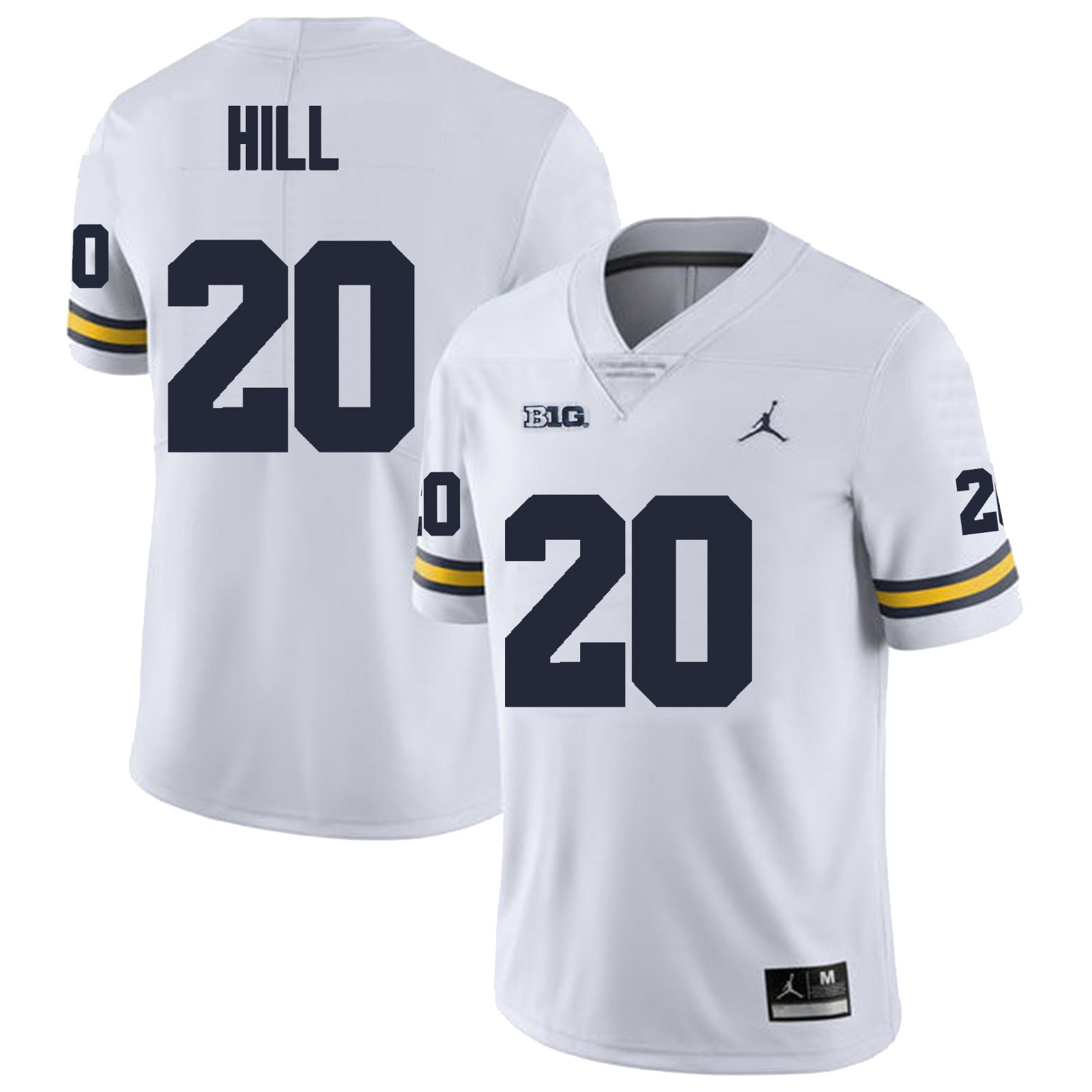 Michigan Wolverines #20 Jyaire Hill Football Jersey Stitched