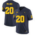 Michigan Wolverines #20 Kalel Mullings Football Jersey Stitched