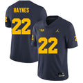Michigan Wolverines #22 Justice Haynes Football Jersey Stitched
