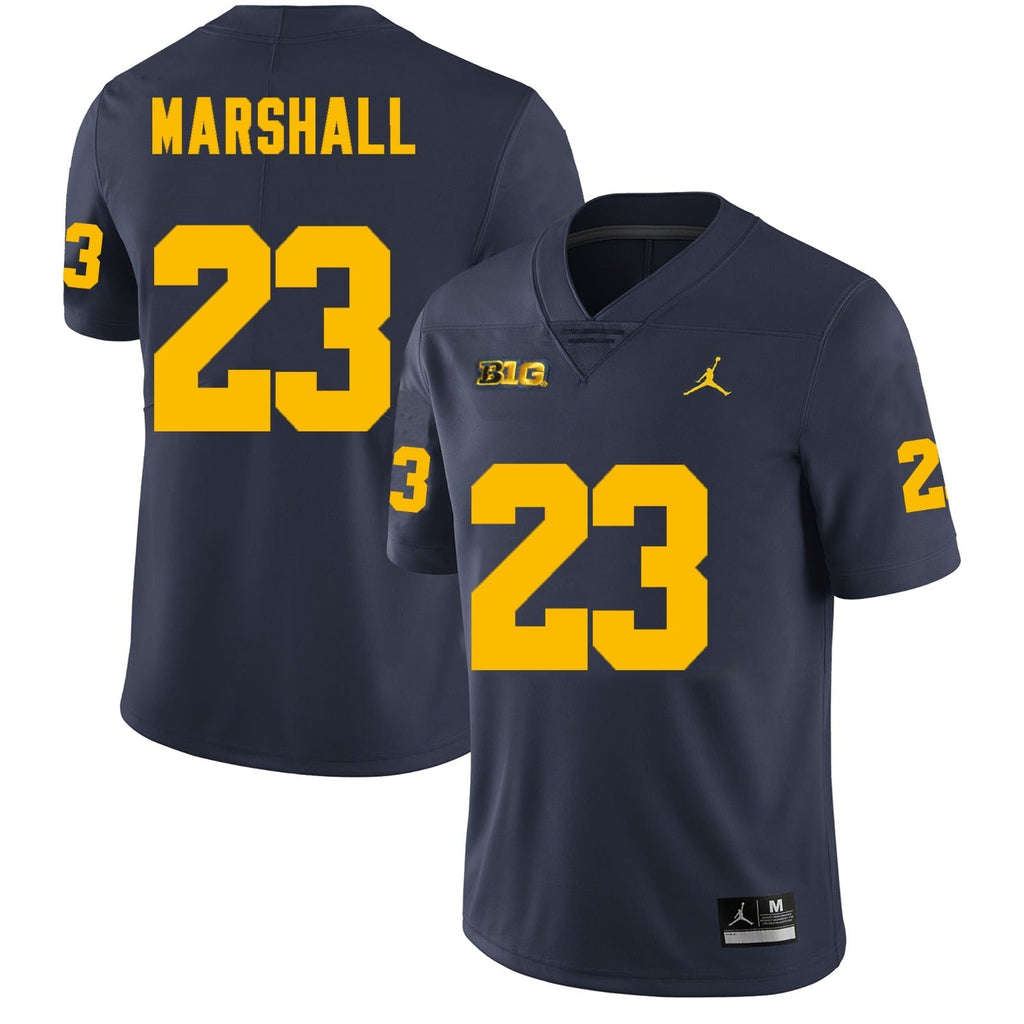 Michigan Wolverines #23 Jordan Marshall Football Jersey Stitched
