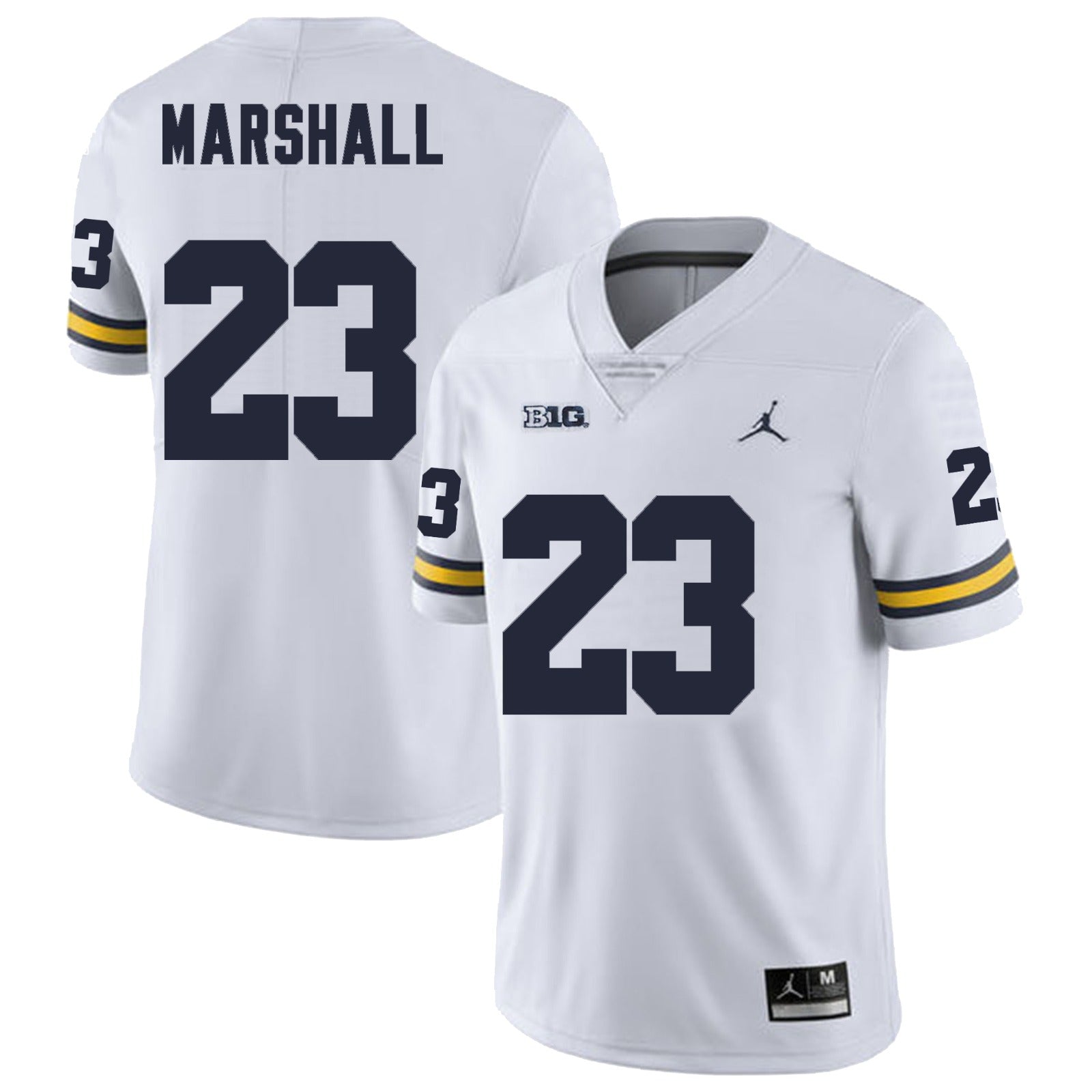 Michigan Wolverines #23 Jordan Marshall Football Jersey Stitched