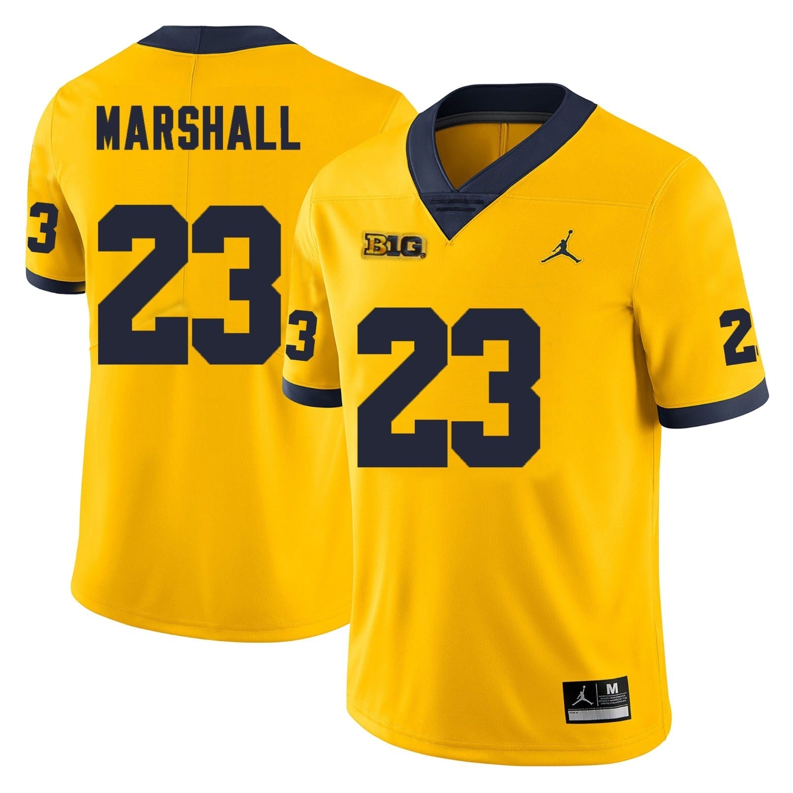 Michigan Wolverines #23 Jordan Marshall Football Jersey Stitched