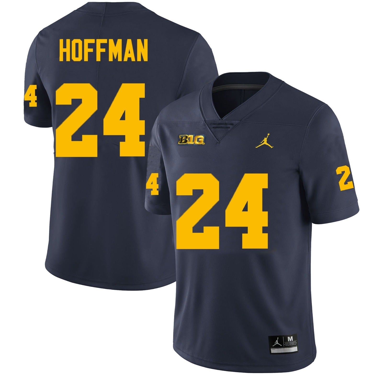 Michigan Wolverines #24 Jalen Hoffman Football Jersey Stitched