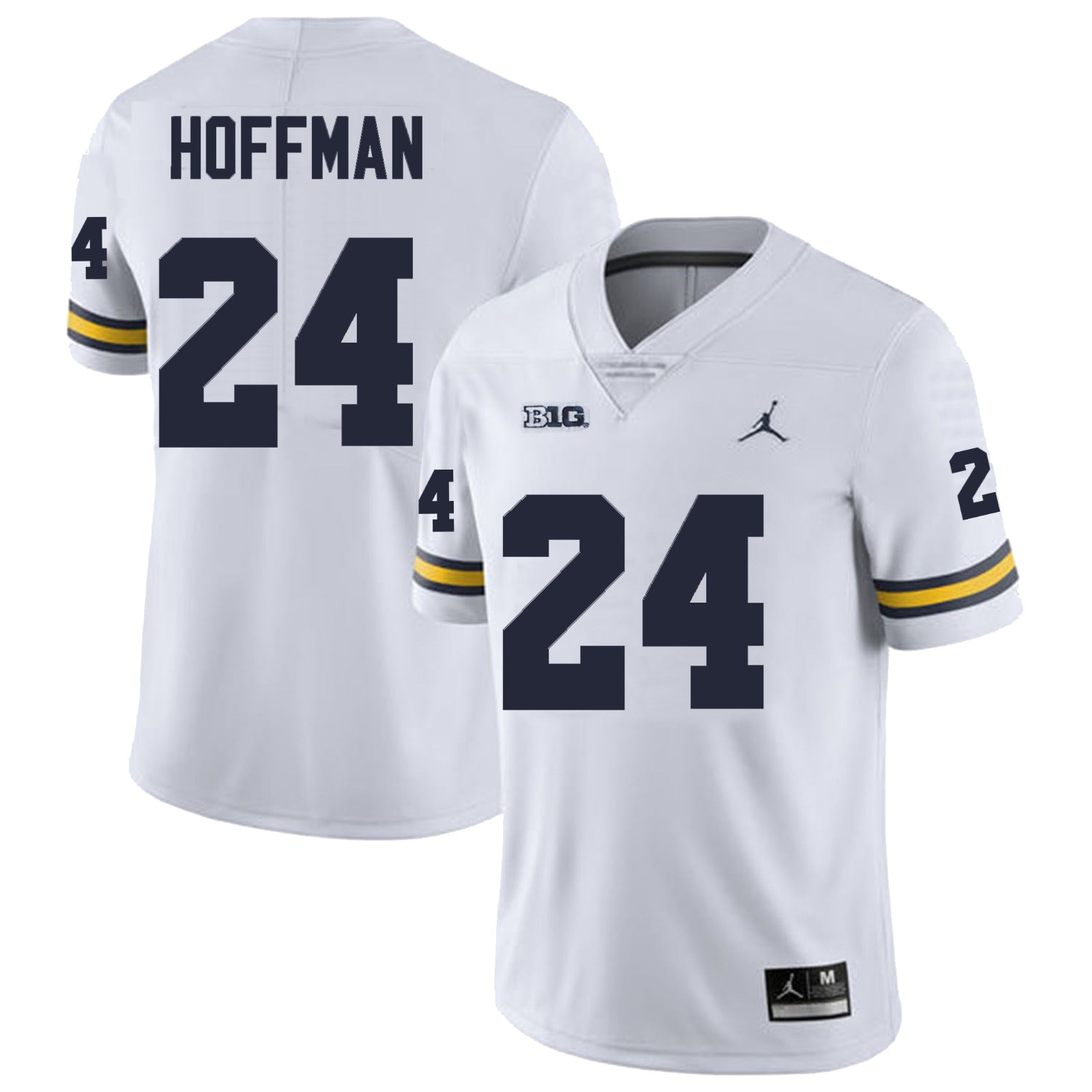 Michigan Wolverines #24 Jalen Hoffman Football Jersey Stitched