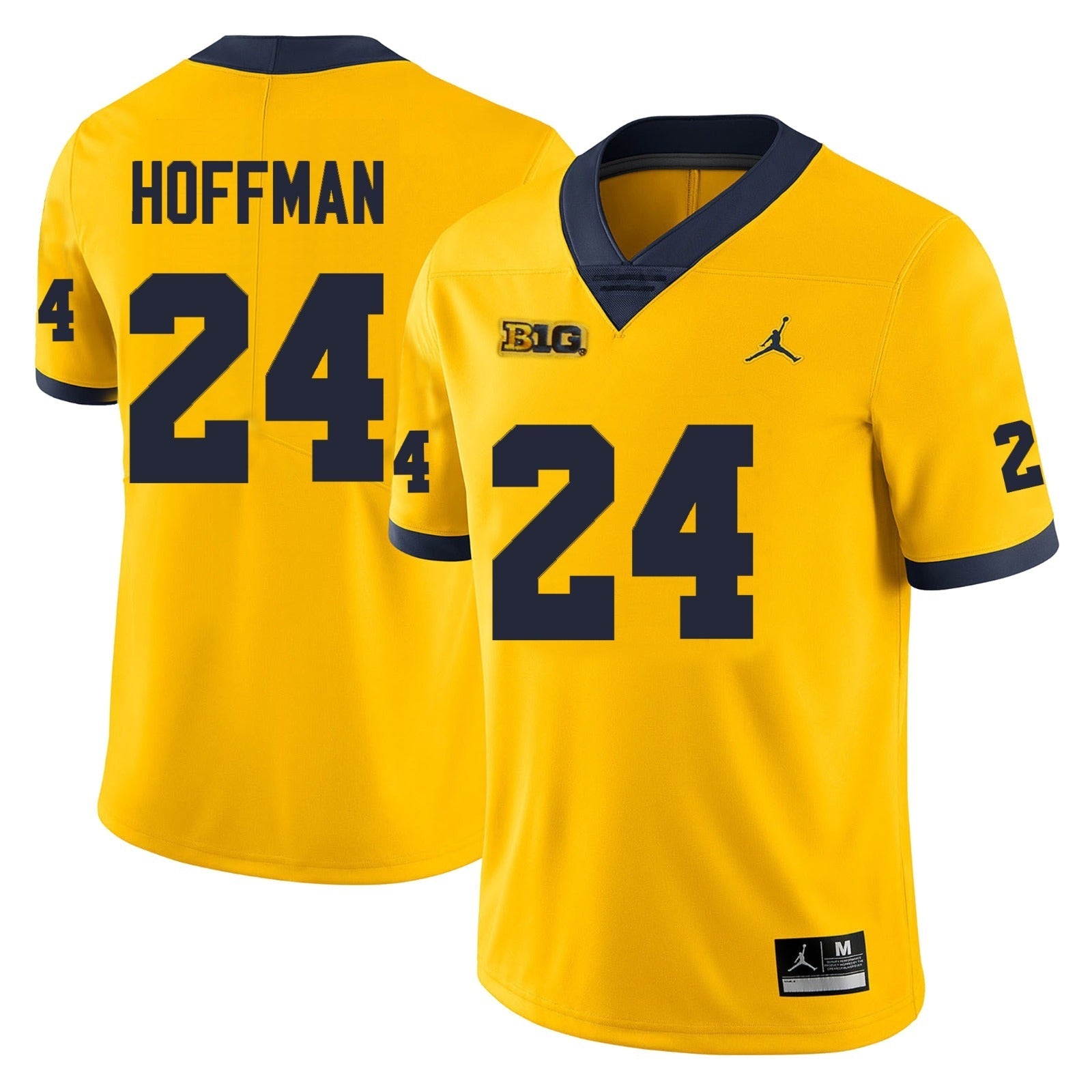 Michigan Wolverines #24 Jalen Hoffman Football Jersey Stitched