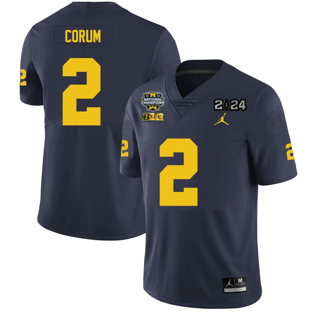 Michigan Wolverines #2 Blake Corum Alumni Football Jersey Stitched