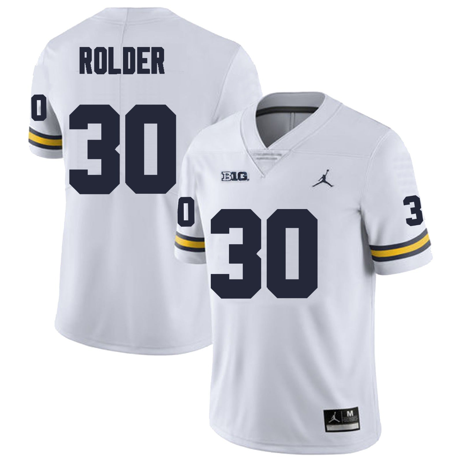 Michigan Wolverines #30 Jimmy Rolder Football Jersey Stitched