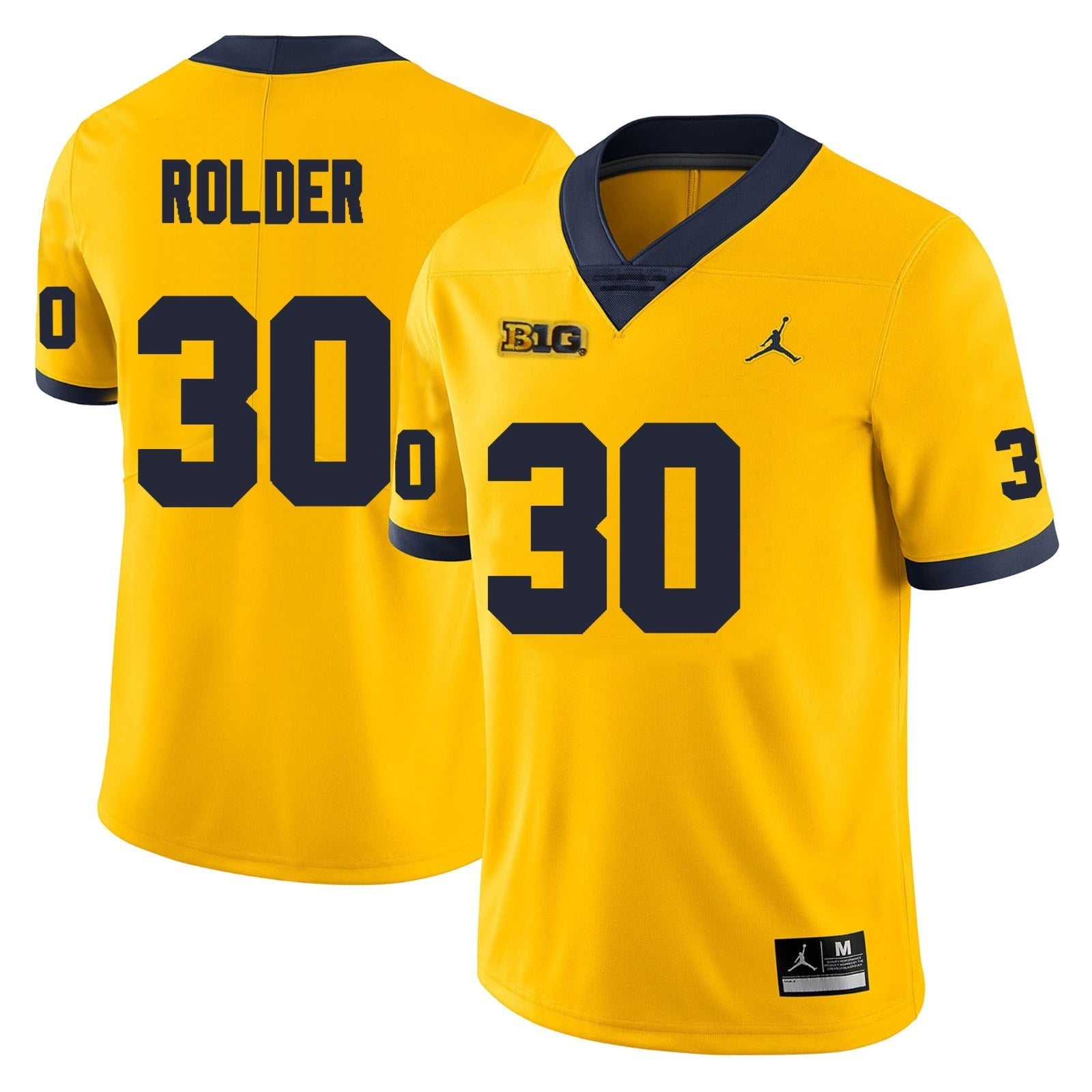 Michigan Wolverines #30 Jimmy Rolder Football Jersey Stitched